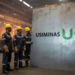 USIM5 dispara após lucro no 4T25 e medida antidumping contra aço da China