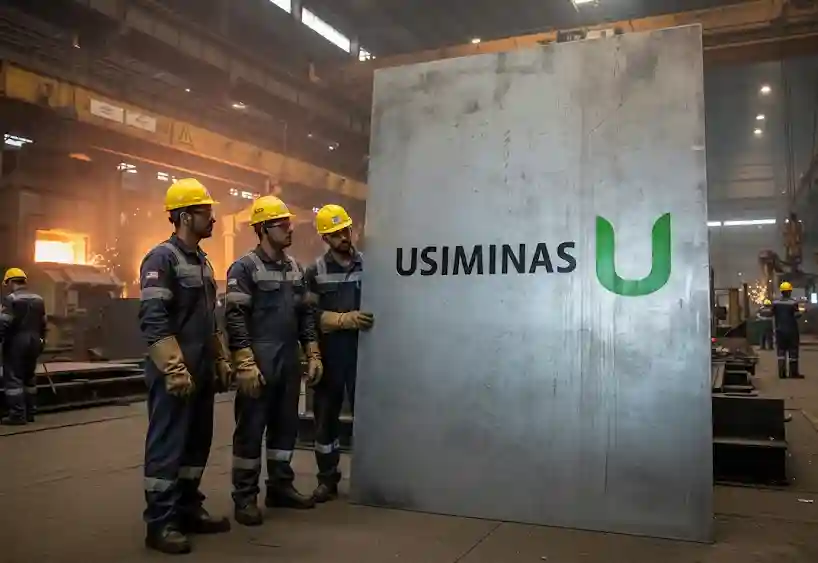 USIM5 dispara após lucro no 4T25 e medida antidumping contra a China - plotos.com.br USIM5 dispara após lucro no 4T25 e medida antidumping contra aço da China
