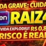 RAIZ4 em forte queda após rebaixamento, gráfico da ação da Raízen mostrando tendência de baixa