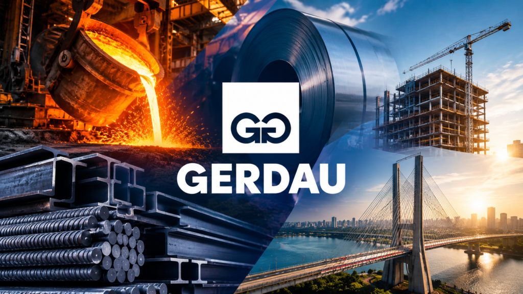 Gerdau (GGBR4): EBITDA dispara 38%, mas lucro decepciona - plotos.com.br Gerdau GGBR4